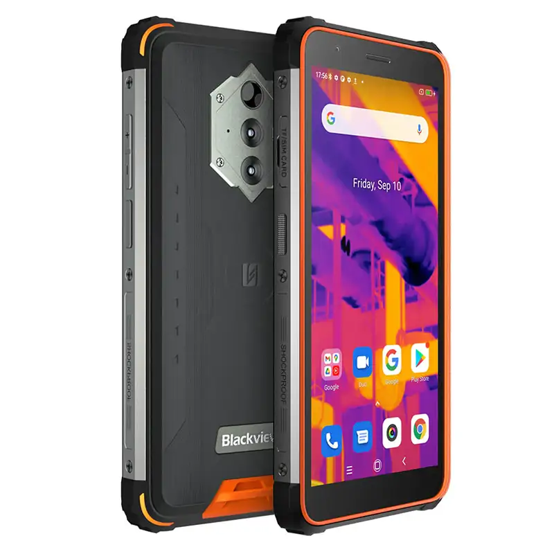 Blackview BV6600 Pro - front and back view