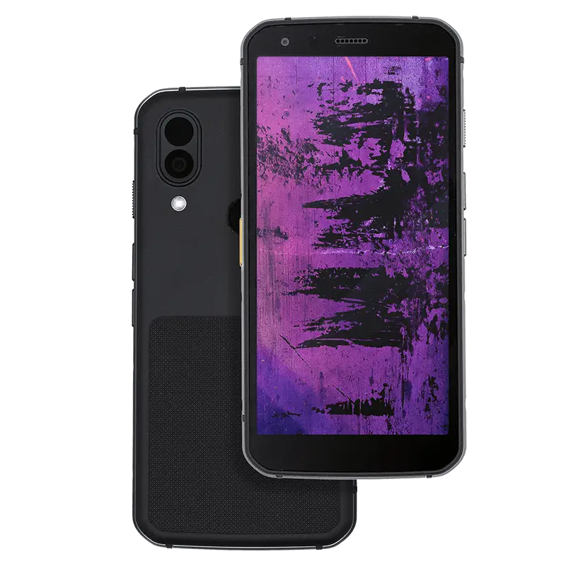 CAT S62 Pro - front and back view